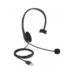 USB Mono Headset mit Lautstärkeregler für PC...