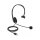 USB Mono Headset mit Lautstärkeregler für PC und Notebook - Ultra-Leicht