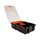 Sortimentsbox mit 11 Fächern 220 x 155 x 60 mm orange / schwarz