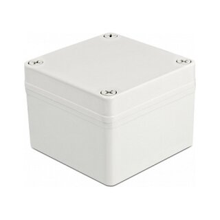 Installationsgehäuse IP65 wasserdicht 100 x 100 x 75 mm grau