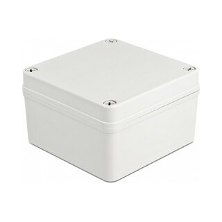 Installationsgehäuse IP65 wasserdicht 125 x 125 x 75 mm grau