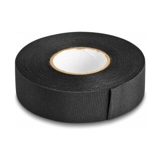 Gewebeband 25 m x 25 mm reißfest selbstklebend schwarz