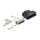 MDR Stecker 50 Pin Lötanschluss mit Gehäuse