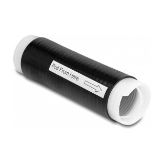 Kaltschrumpfschlauch 35 mm x 130 mm 2 Stück schwarz