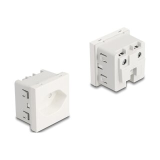 Easy 45 Schutzkontakt-Steckdose T13 Schweiz 45 x 45 mm