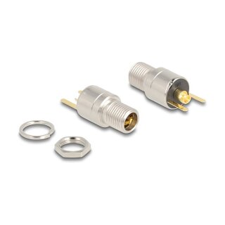 Steckverbinder DC 5,5 x 2,5 mm Buchse zum Einbau Lötversion - rund 20 V / 15 A