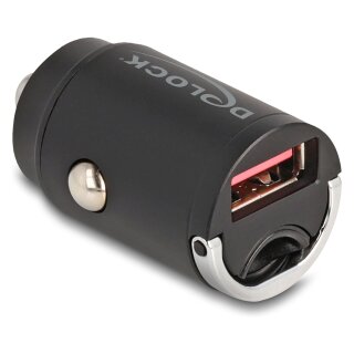 Mini Kfz Ladeadapter USB Typ-A mit 18 W