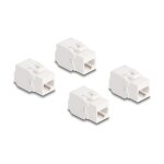 Keystone Modul RJ45 Buchse Cat.6A UTP 4 Stück