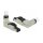 RJ45 Stecker feldkonfektionierbar Cat.8.1 Metall gewinkelt