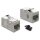 Keystone Modul Kupplung RJ45 Buchse zu RJ45 Buchse Cat.6A mit Metall Latch und Clip, geschirmt