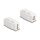 Keystone Modul USB 2.0 Typ-A Buchse zu USB 2.0 Typ-B Buchse beidseitig einbaubar weiß