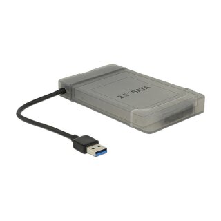 Konverter USB 5 Gbps Typ-A Stecker > 22 Pin SATA 6 Gb/s mit 2.5? Schutzhülle