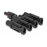 DL4 Solar Konnektor 1 x Buchse zu 4 x Stecker