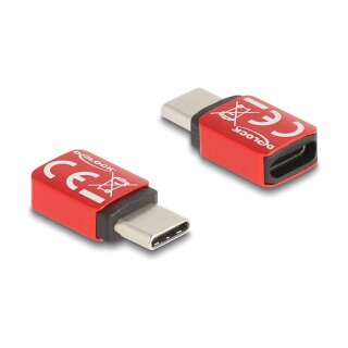 USB Datenblocker USB Type-C™ Stecker zu USB Type-C™ Buchse 240 W