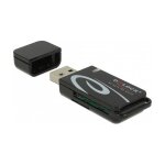 Mini USB 2.0 Card Reader mit SD und Micro SD Slot