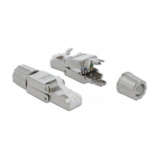 RJ45 Stecker Cat.6 STP werkzeugfrei