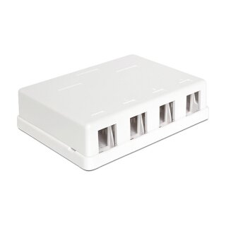 Keystone Leergehäuse 4 Port