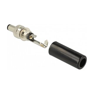 Steckverbinder DC 5,5 x 2,1 mm mit Länge 12,0 mm Hohlstecker Lötversion