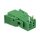 Terminalblock Set für Platine 2 Pin 3,81 mm Rastermaß horizontal