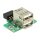 USB Pfostenbuchse > 2 x USB 2.0 Typ-A Buchse - oben