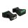 Isolator RS-232 D-Sub Buchse zu RS-422/485 Terminalblock Überspannungsschutz 600 W galvanische Trennung 2,5 kV