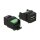 Keystone Modul USB 2.0 A Buchse zu Terminalblock schwarz