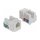 Keystone Modul RJ12 Buchse > LSA Cat.3 UTP weiß