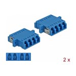 LWL Kupplung LC Quad Buchse zu LC Quad Buchse Singlemode...