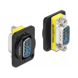 D-Typ Modul DB9 Stecker zu DB9 Stecker