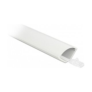 Eckkanal selbstklebend 43 x 23 mm - Länge 1 m weiß