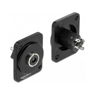 D-Typ Modul 3,5 mm 3 Pin Klinkenbuchse zu Lötanschluss