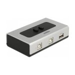 Umschalter USB 2.0 mit 2 x Typ-B Buchse zu 1 x Typ-A...
