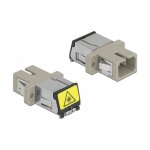 LWL Kupplung mit Laserschutzklappe SC Simplex Buchse zu...