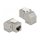 Keystone Modul RJ45 Buchse zu RJ45 Buchse Cat.6A 90° gewinkelt