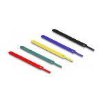 Klett-Kabelbinder L 150 x B 12 mm farbig Set 10 Stück