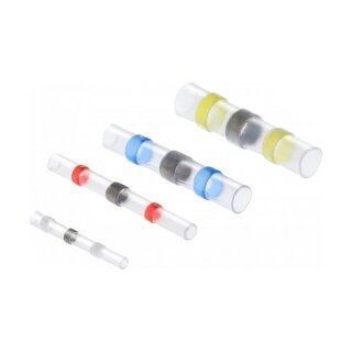 Lötdrahtverbinder wasserdicht Set 50 Stück 26 - 10 AWG farbig