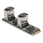 Konverter M.2 2280 Key B+M Stecker zu 8 x SATA