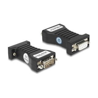 Isolator RS-232 D-Sub 9 Buchse zu RS-232 D-Sub 9 Stecker RXD, TXD, DTR, RTS, GND galvanische Trennung 2,5 kV