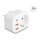 Schutzkontakt-Steckdose mit Kindersicherung und USB PD Ladegerät 20 W