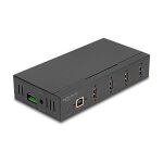 Industrie Hub 4 x USB 2.0 Typ-A mit 15 kV ESD Schutz und...