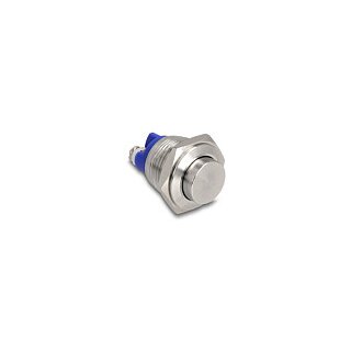 Drucktaster zum Einbau 16 mm 2 x Schraubklemme Taster sehr hoch