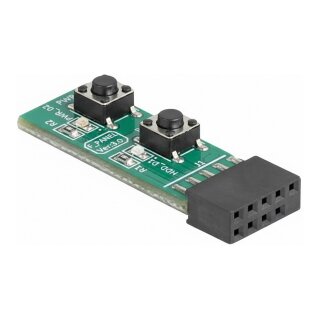 Schalter mit Resettaste und Ein- / Austaste für PC-Mainboard