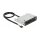 3.5" USB 2.0 Card Reader 5 Slot + 1 x USB 2.0 Typ-A Buchse