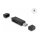 Card Reader SuperSpeed USB 5 Gbps USB Type-C™ / Typ-A für SD und Micro SD Speicherkarten