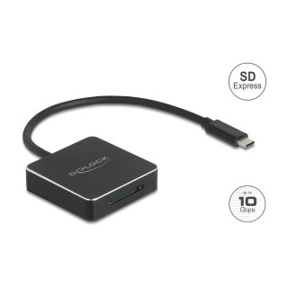 USB Type-C™ Card Reader für SD Express (SD 7.1) Speicherkarten