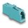 LWL Kupplung LC Simplex Buchse zu LC Simplex Buchse OM3 aqua