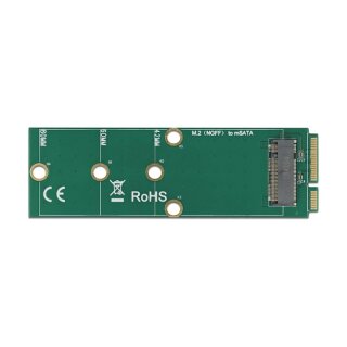 Adapter mSATA zu M.2 Key B Slot