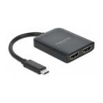 Delock USB Type-C™ Splitter (DP Alt Mode) zu 2 x...