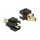 Delock Keystone Modul Klinkenbuchse 3,5 mm 3 Pin zu Klinkenbuchse 3,5 mm 3 Pin vergoldet schwarz