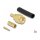Delock SMA Stecker zum Crimpen RG-174 / RG-316 mit passendem Schrumpfschlauch - 5 Stück